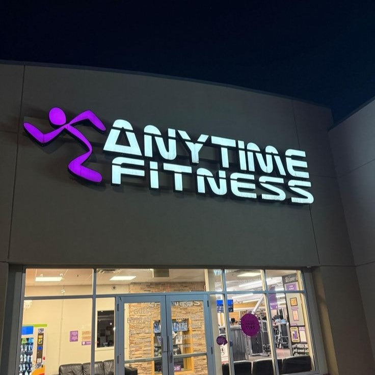 Face lit, 3D frontlit backlit sign icon - quicksignage.com